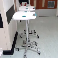 Probe Holder Rolling Cart