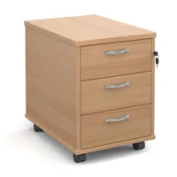 3 draw, Under Desk Mobile Pedestal