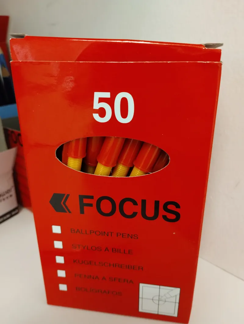 Focus Ballpoint Pens - Box of 50