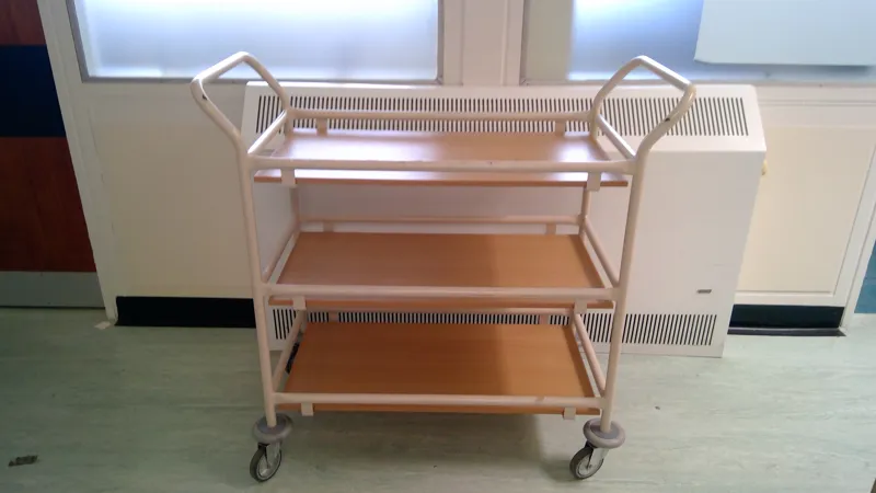 3-Tier Utility Trolley with Handles