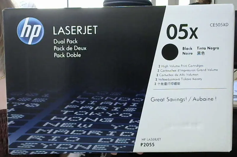 HP LaserJet 05X Toner Cartridges (CE505XD)
