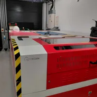 Lightblade Industrial Laser Cutter - Red and White