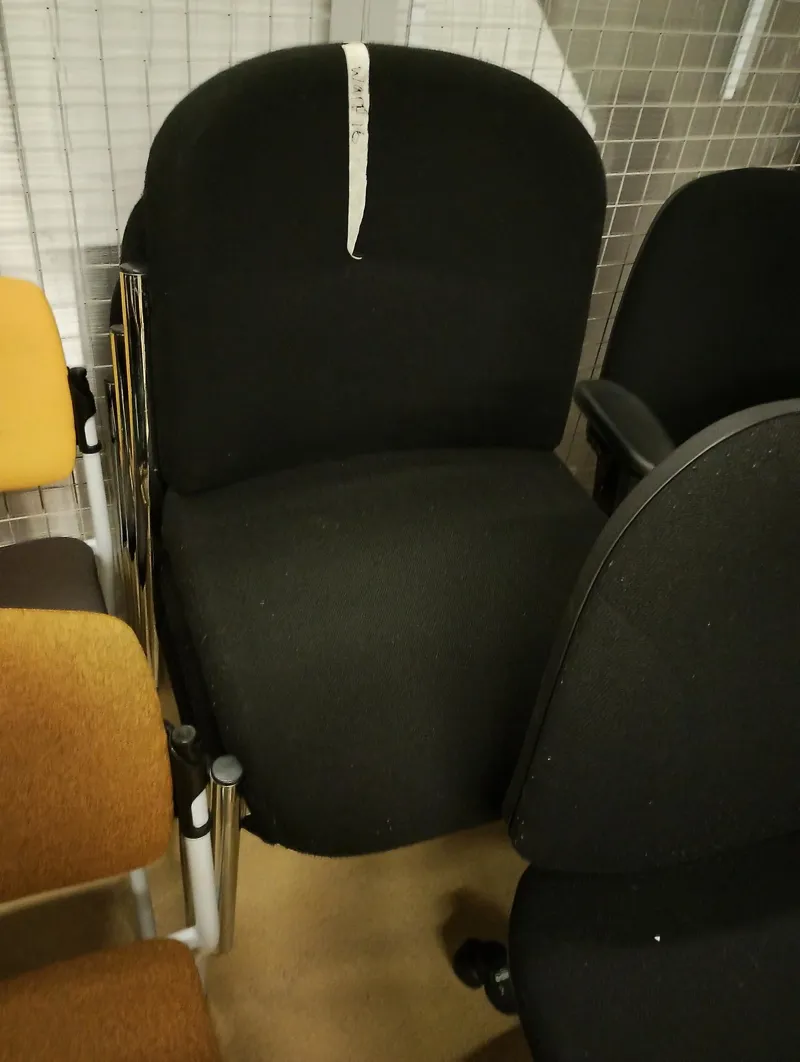Black Stacking Chairs