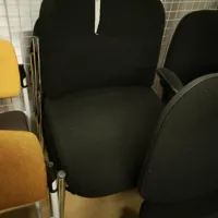 Black Stacking Chairs