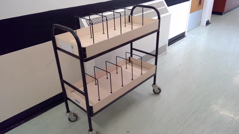 Medical notes trolley