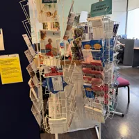 Large Metal Wire Literature/Leaflet Display Racks - Lot
