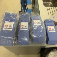 Blue Polyester Disposable Medical Curtains