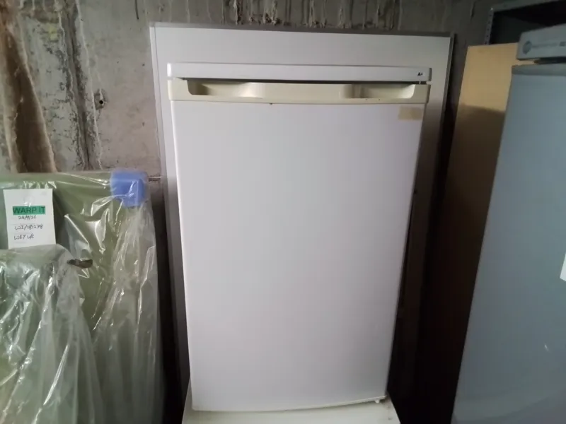 White Undercounter Fridge with Ice Box