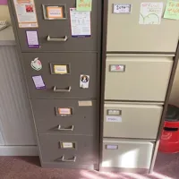 2 Filing Cabinets