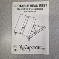 Portable Head Rest - Recuperate Ltd