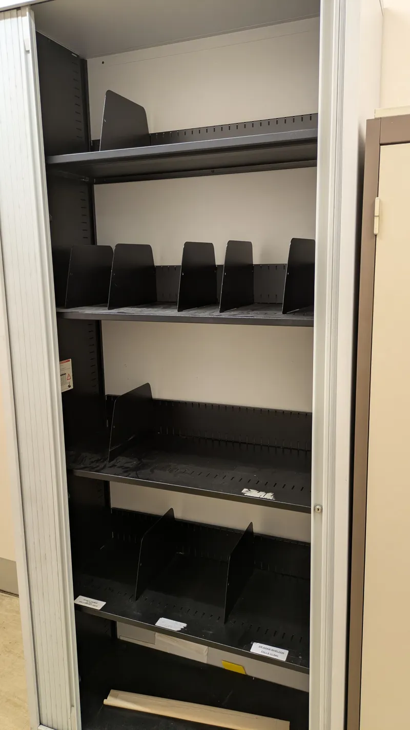 Mobile Industrial Storage Shelving Unit - 5 Shelf Metal Racking