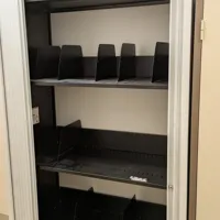 Mobile Industrial Storage Shelving Unit - 5 Shelf Metal Racking