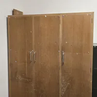 Large wooden wardrobe