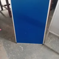 Blue Felt Noticeboard with Aluminium Frame