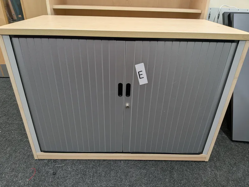 Tambour Unit E - Desk Height