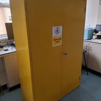 Yellow Flammable Liquid Storage Cabinet