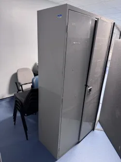 Grey Metal Storage Cabinet / Locker - Tall