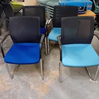 Office Chairs with Cantilever Frame – Mixed Colours