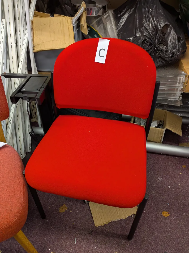 Visitor's Chair C - Red