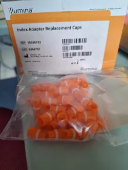 Illumina - Index Adapter Replacement Caps - Orange (approx 50+ pieces)