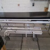Nesbit Evans Mobile Examination Trolley with Black Top
