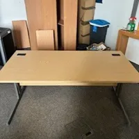 Wooden desk