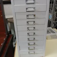 Metal 10-Drawer Storage Cabinet