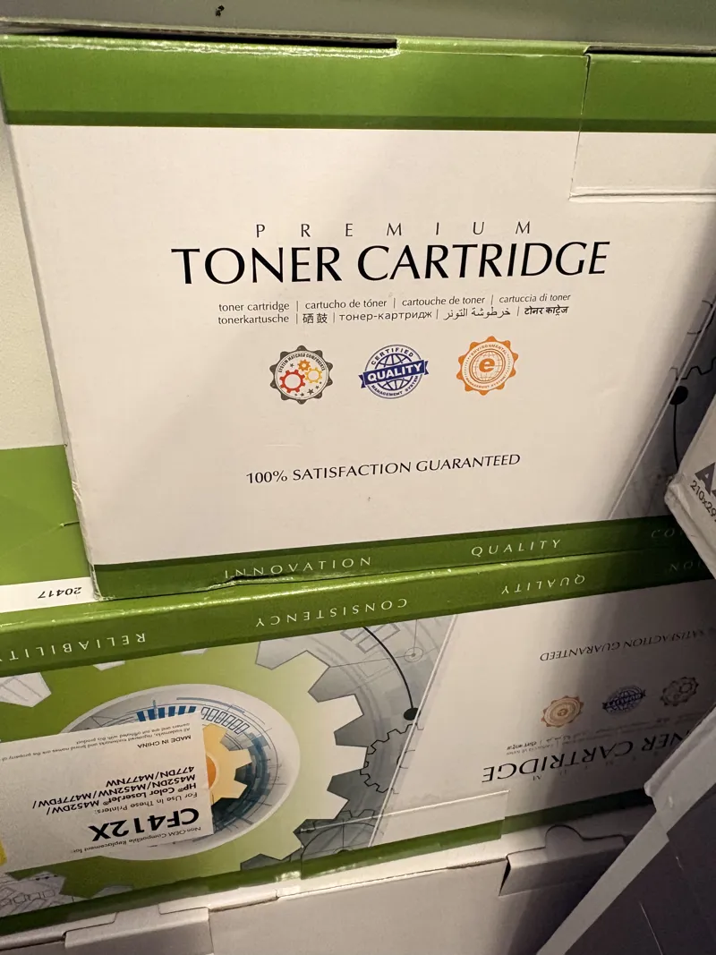Bundle of Toner Cartridges (Premium + HP LaserJet)
