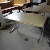 Cream Beige Office Desks - Quantity 3