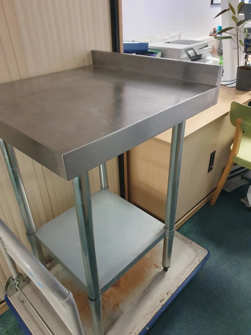 Stainless Steel Prep/Work Table with Undershelf