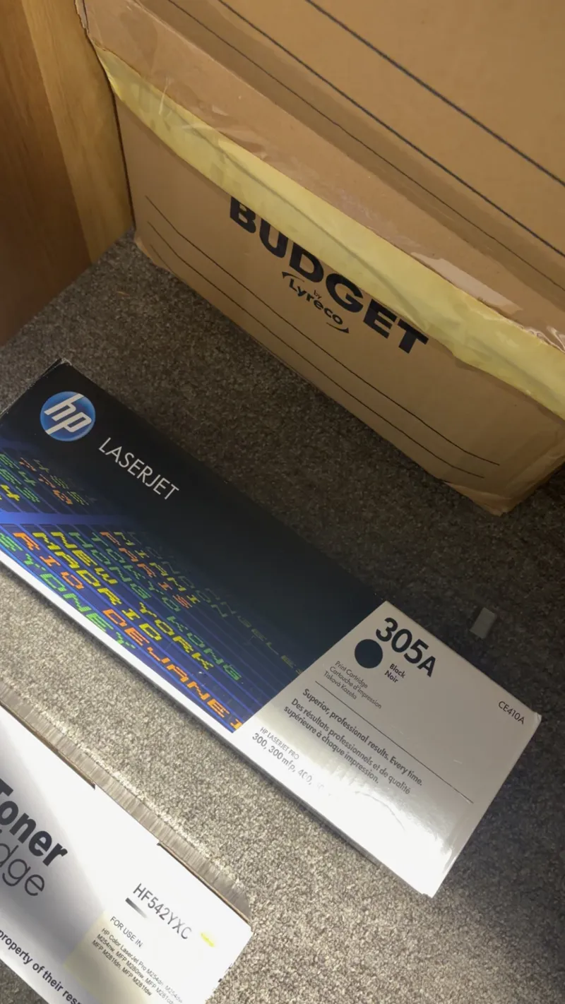 HP LaserJet Pro 305A Toner Cartridge (CE410A) - Black