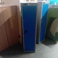 Blue Metal Storage Lockers (2 x medium cabinets)