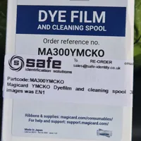 Magicard YMCKO Dye Film and Cleaning Spool