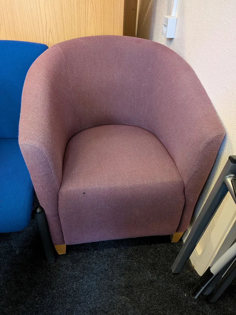 Tub Chair - Pink