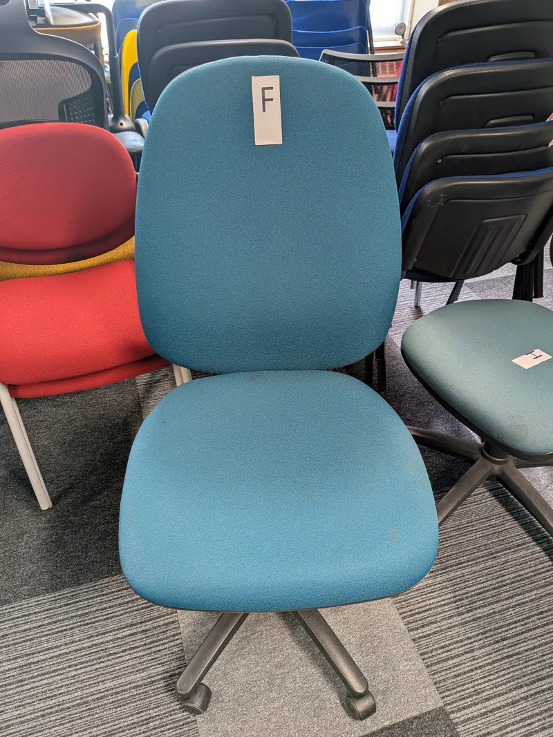 Office Chair F - Teal