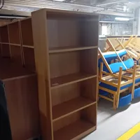 Wooden Storage Shelving Unit with 5 Shelves