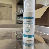 Rinse-Free Hand Disinfection Gel 50ml bottles (x2)