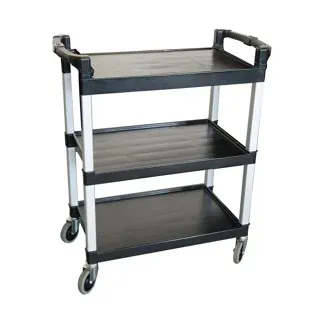 3-Tier Mobile Utility Trolley with Wheels