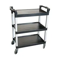 3-Tier Mobile Utility Trolley with Wheels